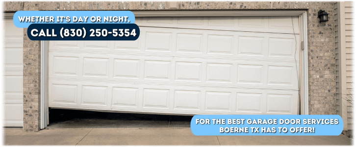 Garage Door Off Track In Boerne TX